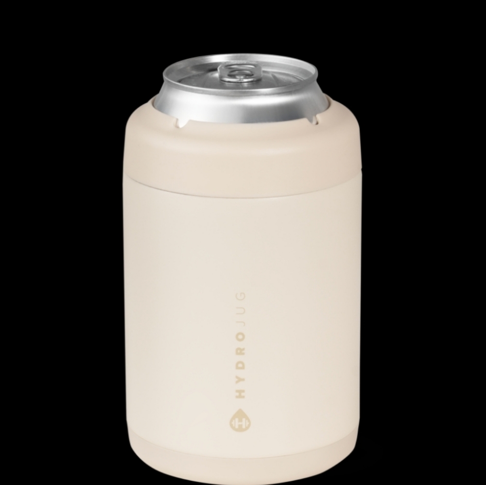 NEW HydroJug Cream Can Cooler